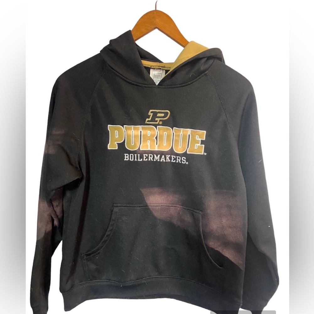 Proedge Purdue university collegiate pullover hoodie youth large